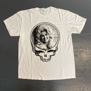 Grateful Dead Dolly Parton Graphic Tee